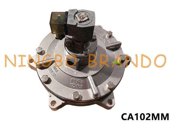 CA102MM válvula de chorro de pulso de inmersión completa de 4' para filtro de bolsas 24V CC 220V CA