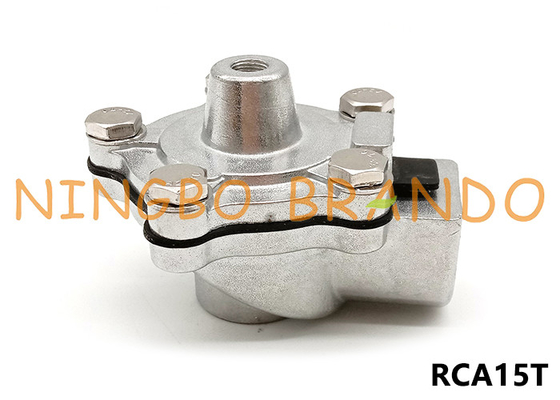 1/2' RCA15T Válvula de piloto remoto de ángulo derecho para filtro de bolsa de recolección de polvo