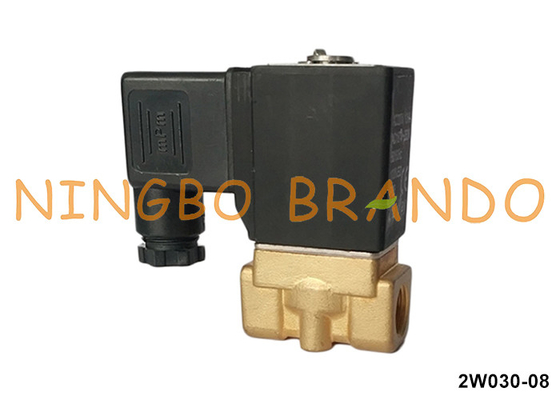 2W030-08 Tipo de Airtac válvula de solenoide de latón para agua aire 1/4' 220V 110V 24V