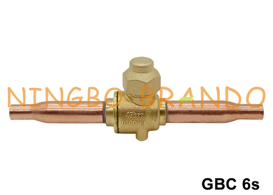 Valva de desconexión por bola de refrigeración tipo Danfoss GBC 6s 1/4' 009G7020 009G7030