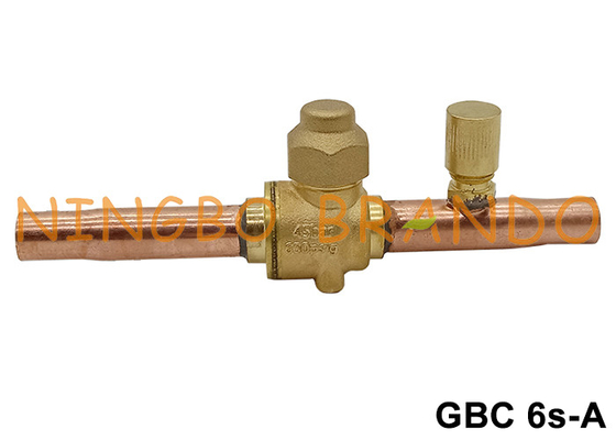 GBC 6s Tipo Danfoss de válvula de bolas de cierre con puerto de acceso 009L7050 009L7060