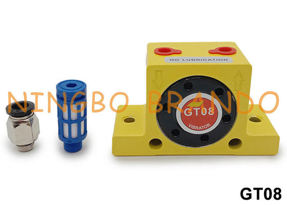GT08 Vibrator de turbina dorada neumática tipo Findeva para contenedores