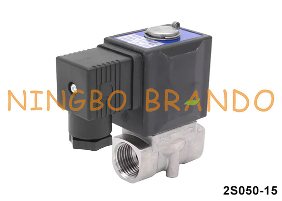 Válvula solenoide tipo Airtac 2S050-15 1/2'' Acero Inoxidable 304 220V 110V 24V