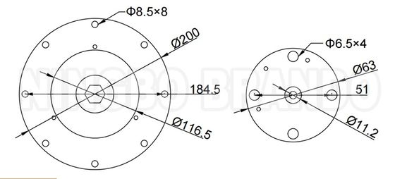 Kit de diafragma K10200 K10201 para válvula de pulso Goyen 4'' CA102MM RCA102MM