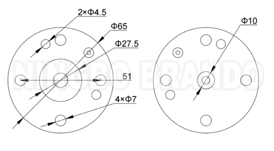 TKISM010N02 Kit de reparación de diafragma de 1/2'' para válvula de pulso Turbo TI010NM TI010NP