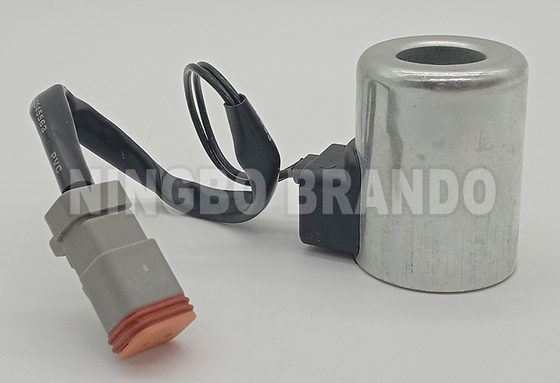 Bobina de válvula de bloqueo de seguridad piloto de 12V 24V para excavadora XE60/75/80/135/150/200/215/230