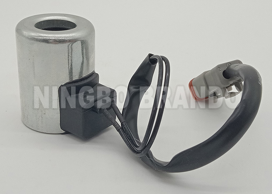 Bobina de válvula de bloqueo de seguridad piloto de 12V 24V para excavadora XE60/75/80/135/150/200/215/230