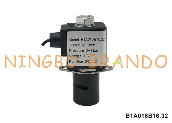 Clampada de válvula de pinza de solenoide normalmente cerrada tubo de 3,2 mm 220V 110V 24V 12V