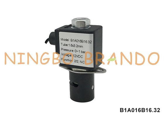 Clampada de válvula de pinza de solenoide normalmente cerrada tubo de 3,2 mm 220V 110V 24V 12V