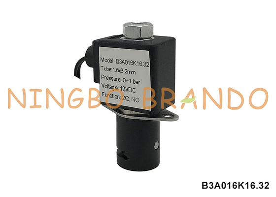 Normalmente abierta válvula de pinza de solenoide apretar 3,2 mm tubo 12V 24V 110V 220V