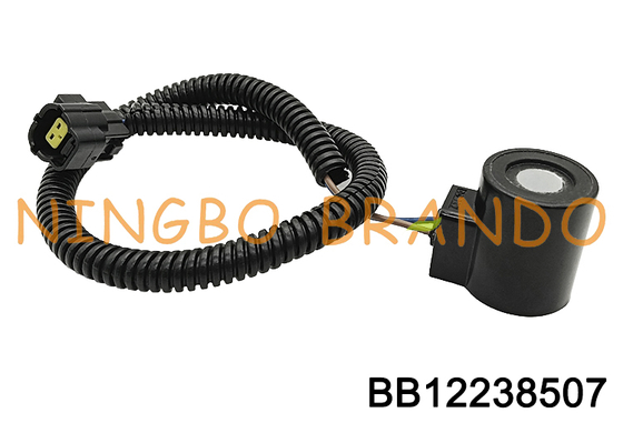 12VDC 12W parte de excavadora bobina de solenoide hidráulico DH55-5 DH55-7 DH60-5 DH60-7