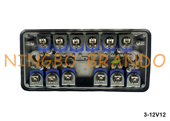 3-12V fundió el recinto a troquel de aluminio para el piloto Solenoid Valve de Goyen RCA3D