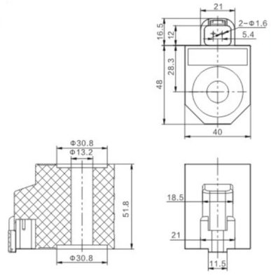 XKBL-00004 Bobina hidráulica para excavadora Doosan Infracore 300715-00038 12V 24V