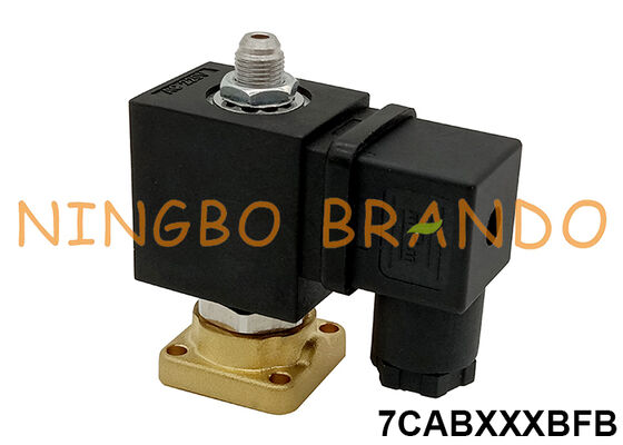3 Way Flange Brass Solenoid Valve For Coffee Machine 12V 24V 110V 220V