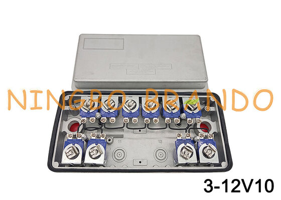 3-12V10 GOYEN Type Remote Pilot Solenoid Valve Box Enclosure 12V 24V 110V 220V