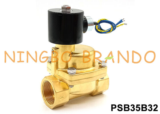 1 1/4'' High Pressure Brass Steam Solenoid Valve 12V 24V 110V 220V