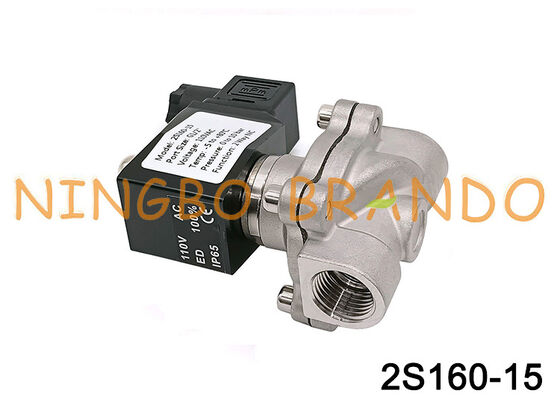 2S160-15 1/2 Inch 2/2 Way Stainless Steel Diaphragm Valve