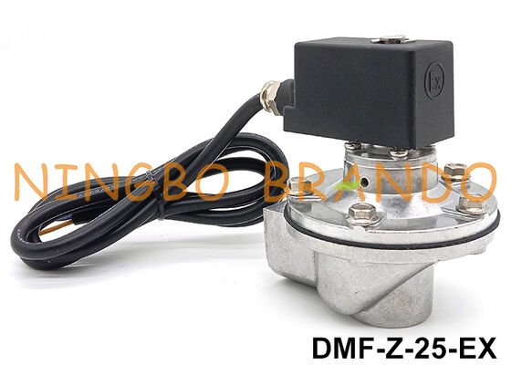 BFEC 1'' DMF-Z-25 Right Angle Pulse Jet Valve with Ex-proof Coil 24V 220V