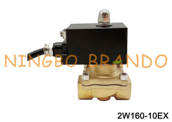 3/8'' Explosion Proof Water Brass Solenoid Valve 12V 24V DC 110V 220V AC