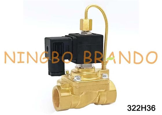 Válvula solenoide de alta presión tipo Parker G3/4'' 322H36 normalmente abierta 24V 220V