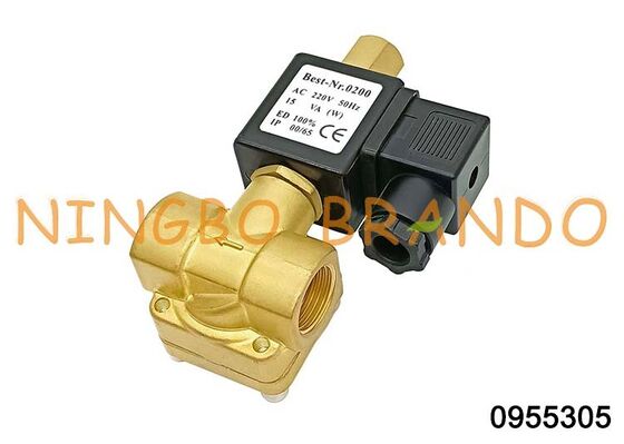 0955305 1/2'' Normally Open Brass Solenoid Valve 220V 110V 24V