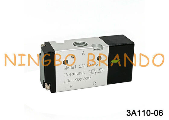 Válvula de control neumático tipo AIRTAC 3A110-06 1/8'' Válvula piloto de aire de 3 vías