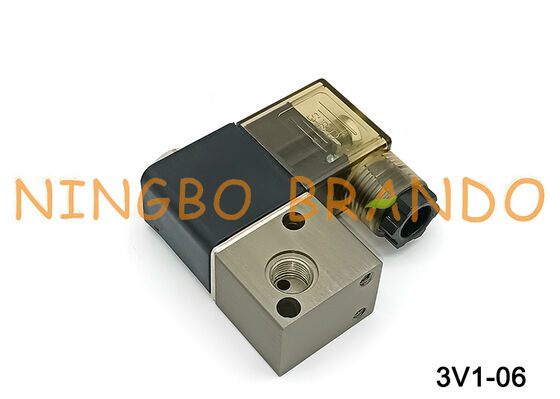 Válvula solenoide serie 3V1 Válvula de aire solenoide Airtac tipo 3V1-06 de 3/2 vías