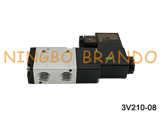 Airtac Tipo 3V210-08-NC 3V210-08-NO Válvula solenoide 3/2 vías Serie 3V200