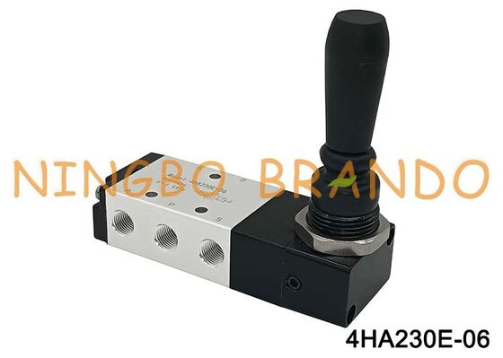 Válvula manual AirTAC tipo 4HA230E-06 Válvula de inversión 4HA230E06 Válvula de palanca manual