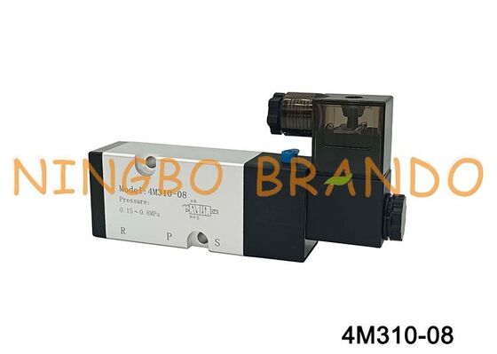 Válvula Solenoide Airtac Tipo 4M310-08 NAMUR Serie 4M de 5/2 vías
