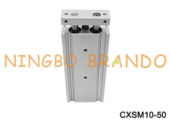 Cilindro de doble eje tipo CXSM10-50 SMC, diámetro de 10 mm, carrera de 50 mm