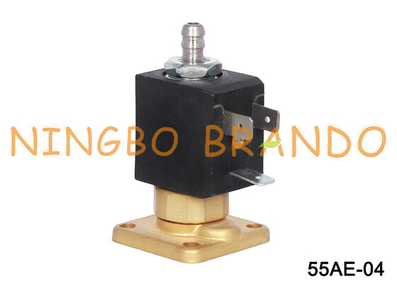 Brida de 3 vías para cafetera, cafetera espresso de latón, válvula solenoide de latón