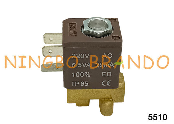 Válvula Solenoide de latón tipo CEME para la industria 5510 NC 1/8'' 24V 220V