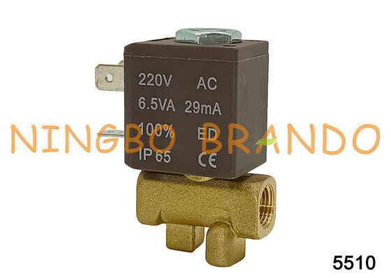 Válvula Solenoide de latón tipo CEME para la industria 5510 NC 1/8'' 24V 220V