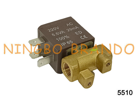 Válvula Solenoide de latón tipo CEME para la industria 5510 NC 1/8'' 24V 220V