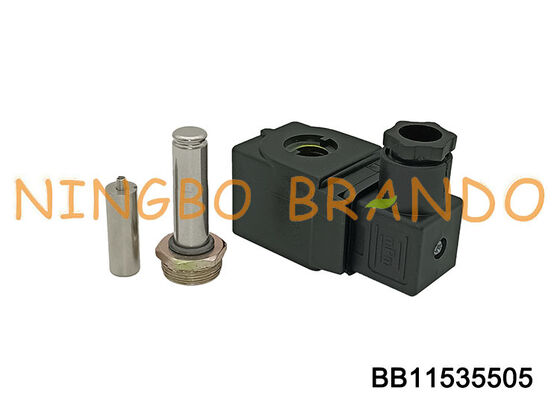 Bobina de válvula solenoide Castel tipo HM2 9100/RA6 220V 50-60HZ 8W DC24V
