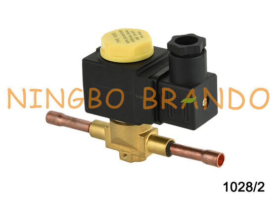Válvula Solenoide de Refrigeración Castel Tipo 1028/2 para Aire Acondicionado Congelador ODS