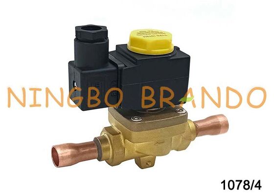 Válvula Solenoide tipo Castel 1/2'' Soldadura 1078/4 1078/4A6 1078/4A7 24V 110V 220V