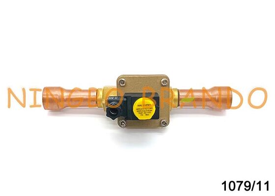 Válvula Solenoide para Congelador de Aire Acondicionado Castel Tipo 1079/11 1-3/8'' Normalmente Cerrada