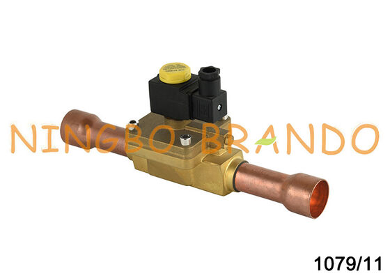 Válvula Solenoide para Congelador de Aire Acondicionado Castel Tipo 1079/11 1-3/8'' Normalmente Cerrada