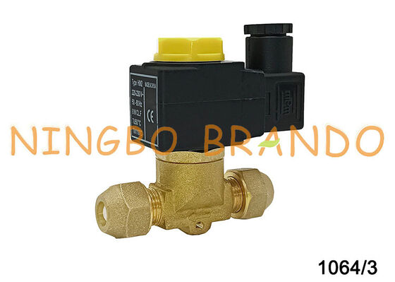 1064/3 Tipo de válvula de solenoide Castel 3/8' Flare 1064/3A7 para la refrigeración