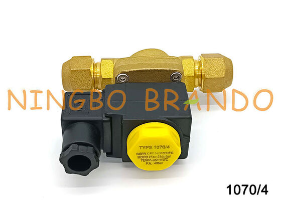 Válvula Solenoide de Refrigeración Estilo Castel 1070/4 1/2'' SAE 220V 110V 24V