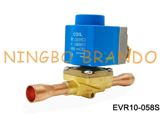 Válvula solenoide Danfoss tipo 032L1214 5/8 pulg. EVR 10 ODF