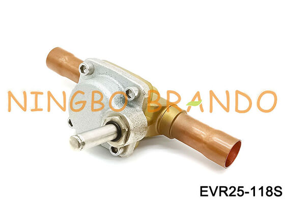 Danfoss Tipo 032L2201 Válvula Solenoide EVR 25 Soldadura ODF 1 1/8 pulg.
