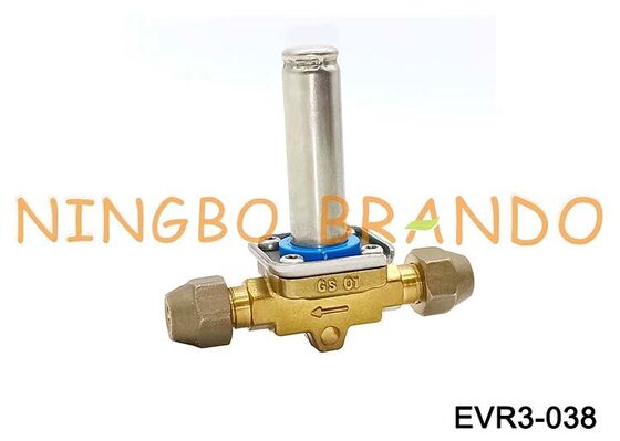 Electroválvula Danfoss Tipo EVR 3 NC Acampanada 3/8'' SAE 032F8116