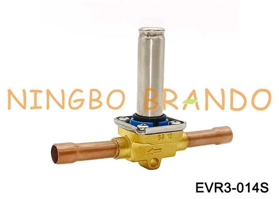 Válvula solenoide tipo Danfoss 032F1206 EVR 3 1/4'' pulgadas Soldadura NC