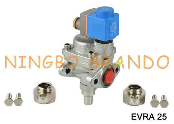 Válvula solenoide tipo Danfoss EVRA 25 032F6225 Válvula de refrigeración de amoníaco
