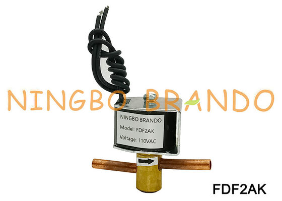 Válvula Solenoide SANHUA tipo FDF2AK01 normalmente abierta 24V 110V 220V