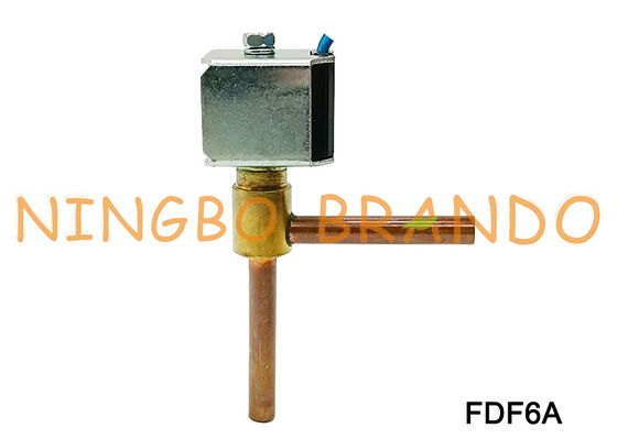 Tipo válvula de la serie de la válvula electromagnética FDF NC de FDF6A FDF6A58 Sanhua para la pompa de calor