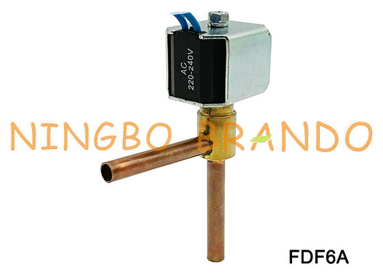 Tipo válvula de la serie de la válvula electromagnética FDF NC de FDF6A FDF6A58 Sanhua para la pompa de calor